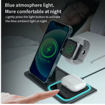 3 in 1 Wireless Charger Station